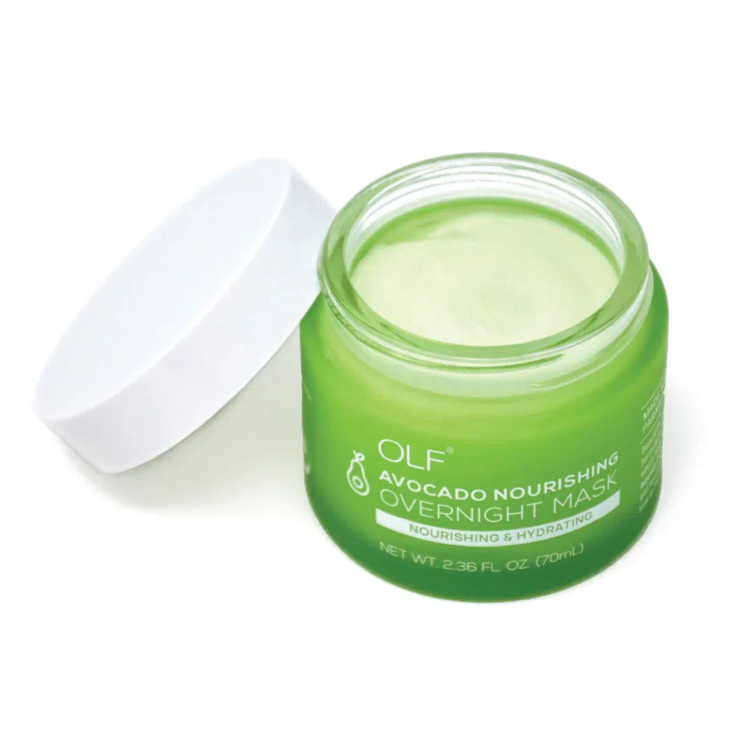 Avocado Nourishing Overnight Cream Moisturizing Beauty Face Jelly Mask