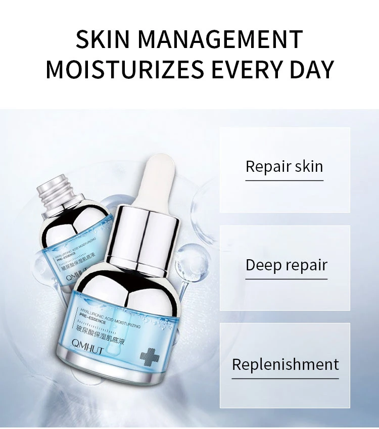 Private Label Skin Care Beauty Repairing Anti Wrinkle Facial Serum Firming Lightening Hydrating Face Hyaluronic Acid Serum