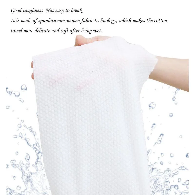 OEM 80 PCS Baby Cotton Dry Wet Wipe Facial Cotton Baby Wipes