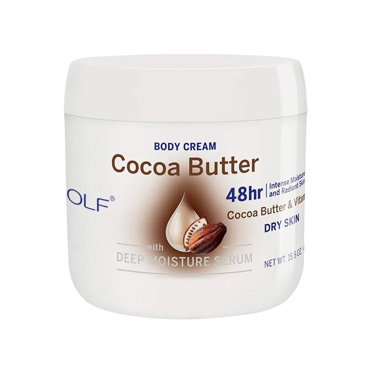 Moisturizing Organic Cocoa Butter Skin Whitening Body Cream