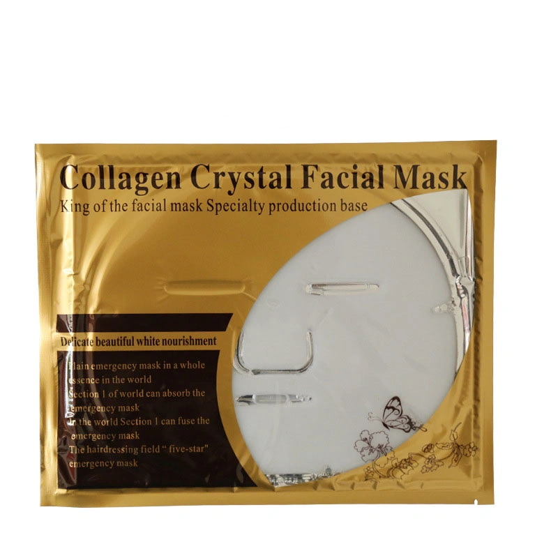 Wholesale OEM Gold/Pink/White/Black Color Natural Collagen Gel Sleeping Crystal Facial Mask