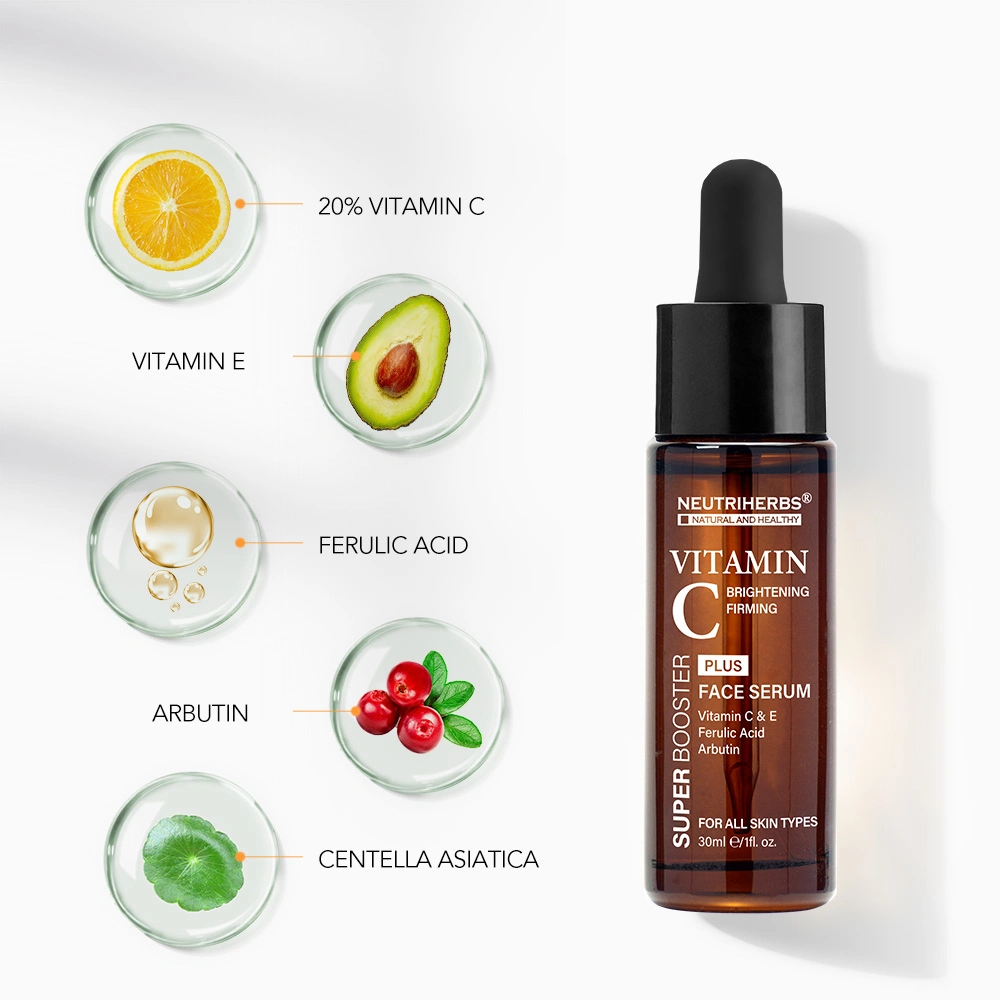 Organic Whitening Brightening Moisturizing Face Serum 20% Vitamin C Plus Face Serum