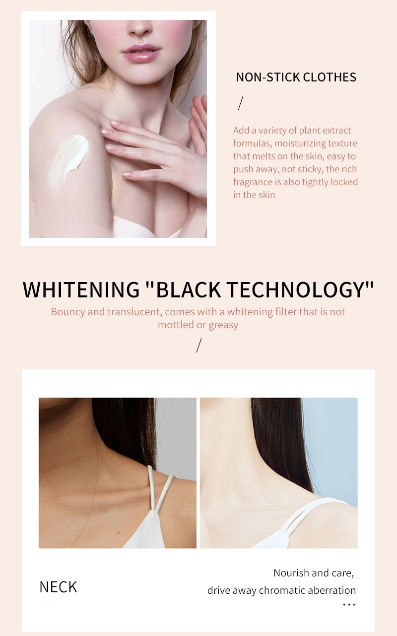 Cream Lightening Nourishing Moisturizer Bleaching Whitening Body Lotion for Black Skin