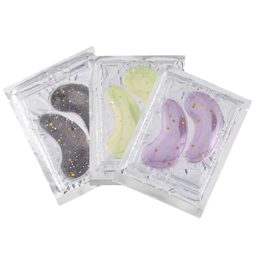 Beauty Supplies Private Label Eye Gel Pads Hydrogel Crystal Collagen Cold Eye Mask