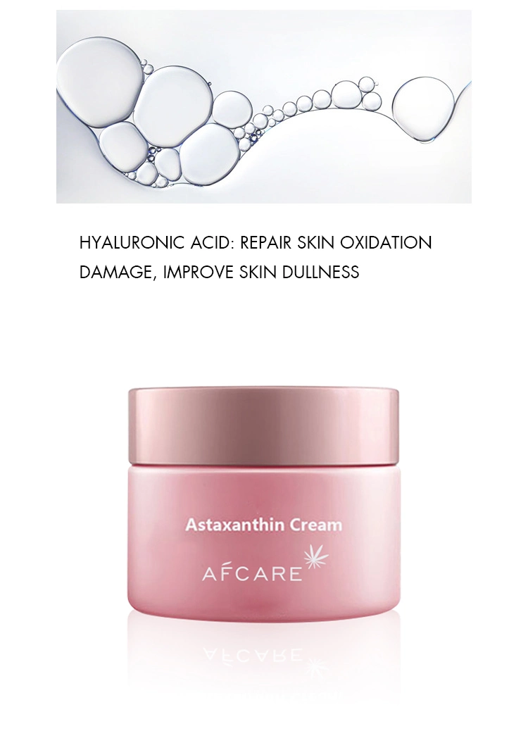 Customizing Your Brand Natural Anti-Aging Astaxanthin Antioxidant Cream