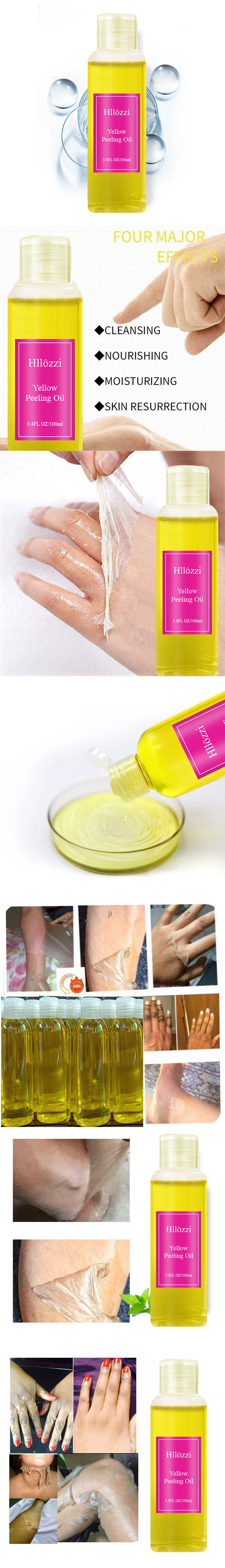 Aixin Cosmetics Skin Care Exfoliating Whitening Skin Extra Strong Yellow Peeling Oil for Dark Knuckles