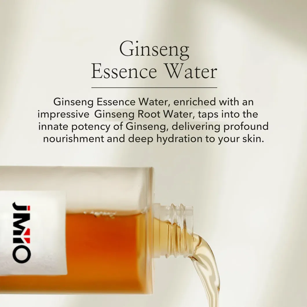 Remove Wrinkles Lifting Ginseng Toner Hyaluronic Acid for Dry Sensitive Skin in Stock Fast Delivery