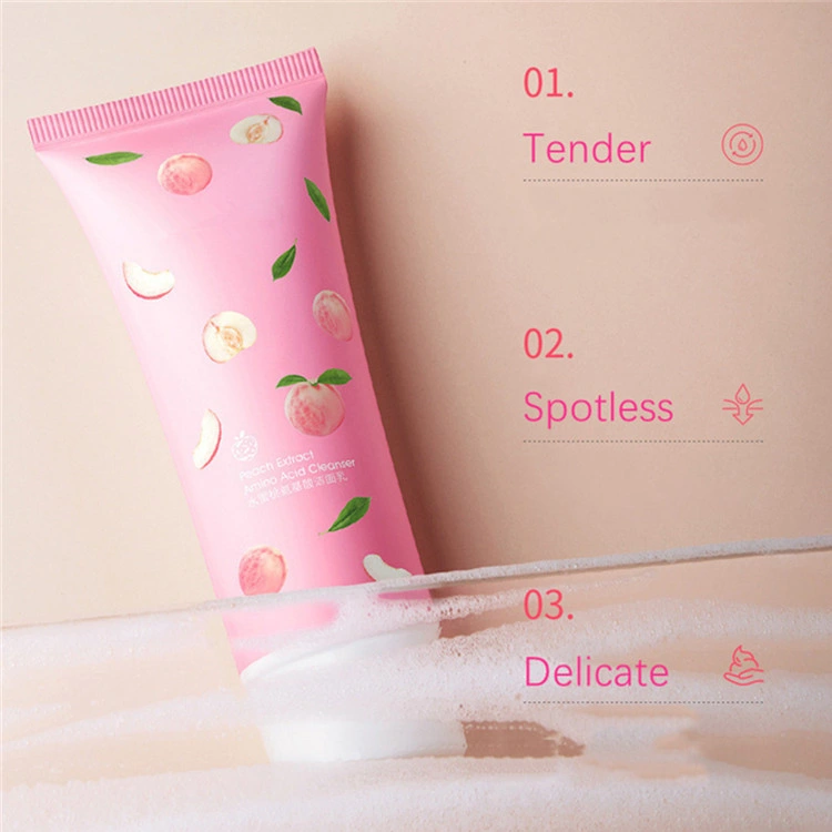 Custom Amino Acid Skin Facial Cleanser Foam Face Wash Mousse Makeup Removal