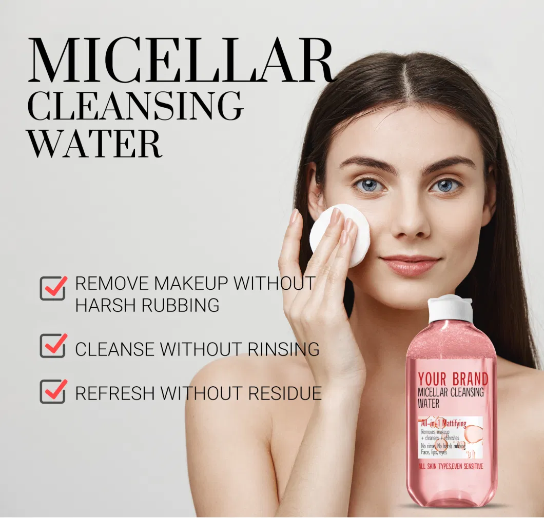 Mild Makeup Remover Deep Cleaning Micellar Cleansing Water