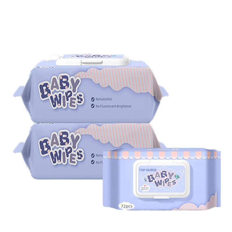 Wipes Manufacturer Free Sample Soft Cotton Baby Facial Wet Wipes