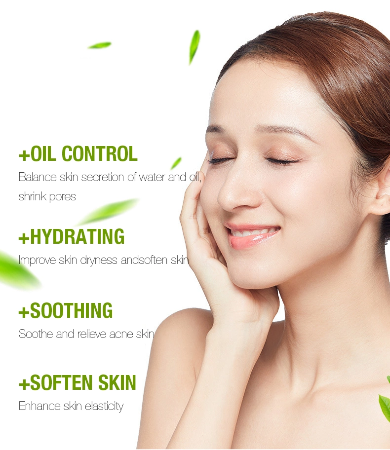 Deep Moisturizing Oil Control Reduce Acne Marks Green Tea Facial Hydrating Toner