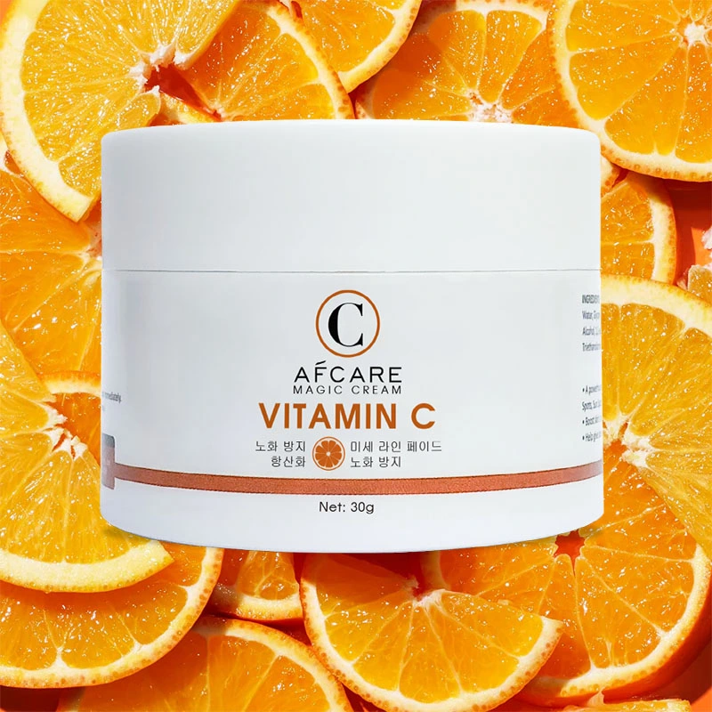 Vitanin C Cream Anti-Aging Fade Fine Lines Improve Skin Lighetening