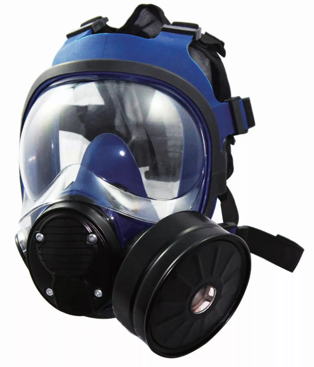 Manufacture Industry Self-Priming Tactical Acid Diver Silica Gel Additional Filtering Full Face Rebreather Gas Mask