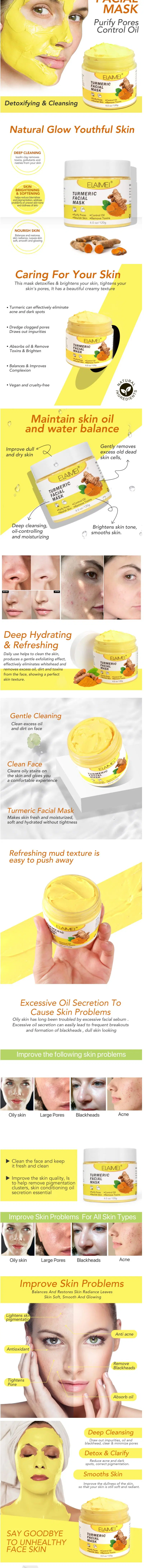 Online Wholesale in Stock Natural Skin Care Pink Rose and Turmeric Mud Beauty Organic Mud Facial Mask Moisturizing Deep Cleansing Detoxifying Face Clay Mask