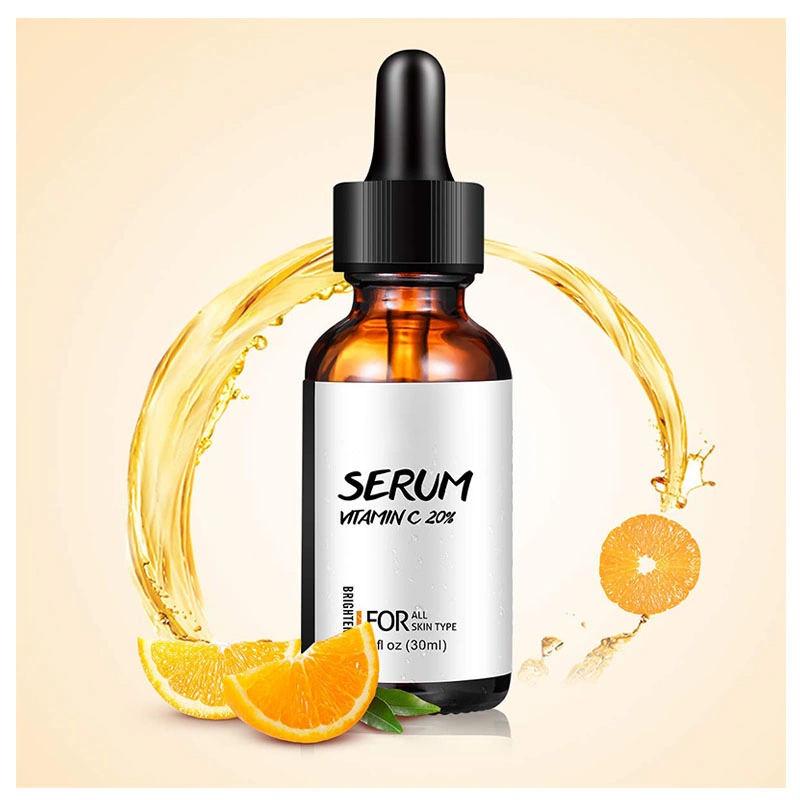 Pure Organic 20% Vitamin C Facial Skin Care Brightening Serum