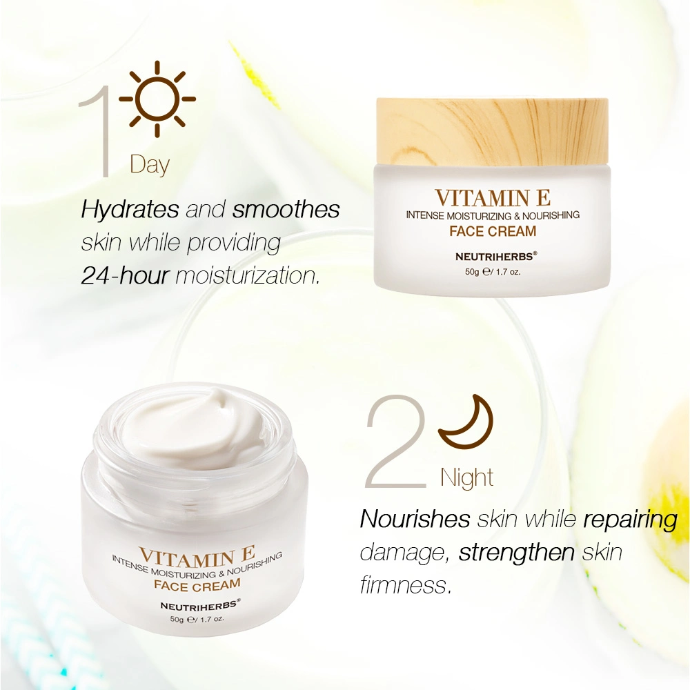 Hot Sale Skin Care Product Hydration Night Moisturizer Vitamin C E Daily Moisturizing Lcream for Face