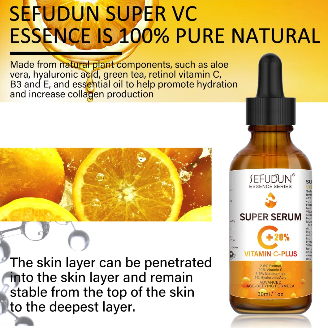 Hydrating Moisturizing Skin Care Firming Super Vc Serum