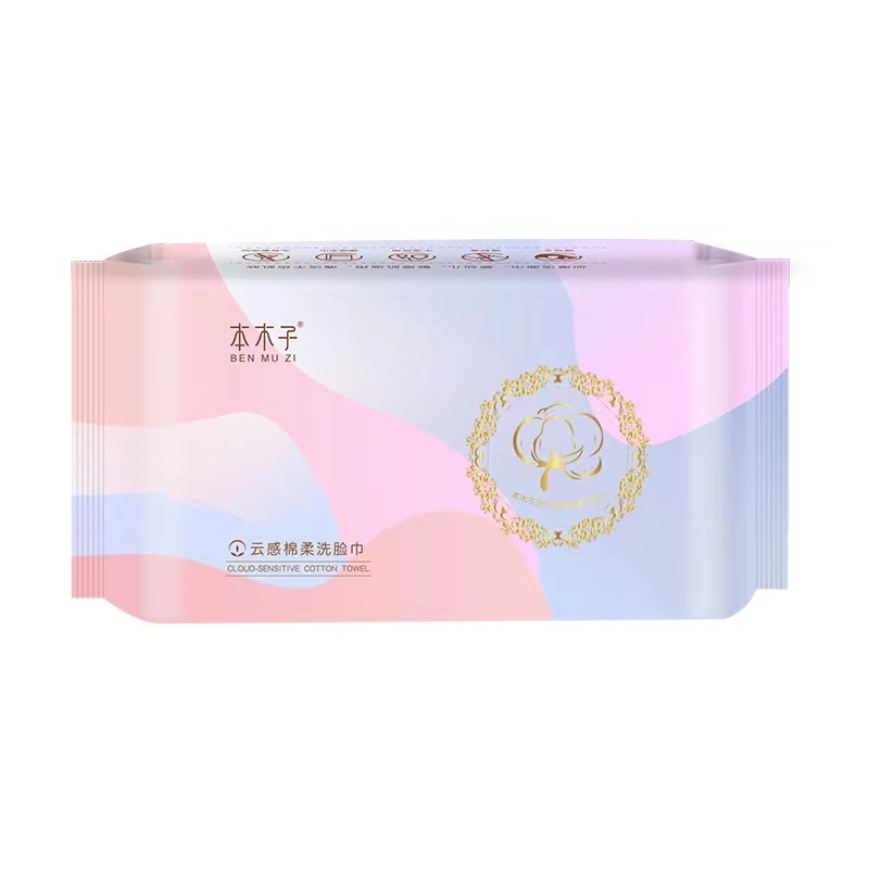 Dry Nonwoven Fabric Roll Disposable Facial Wipes for Makeup Remover Cleansing Face