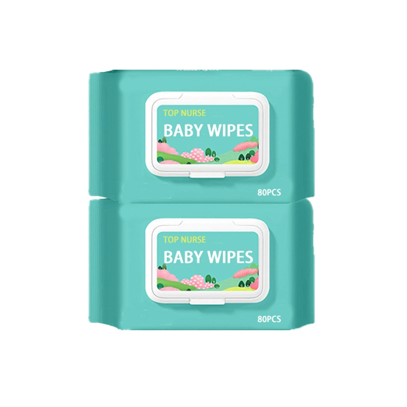 Professional Soft Nonwoven Sensitive Cleansing Face Baby Wipes