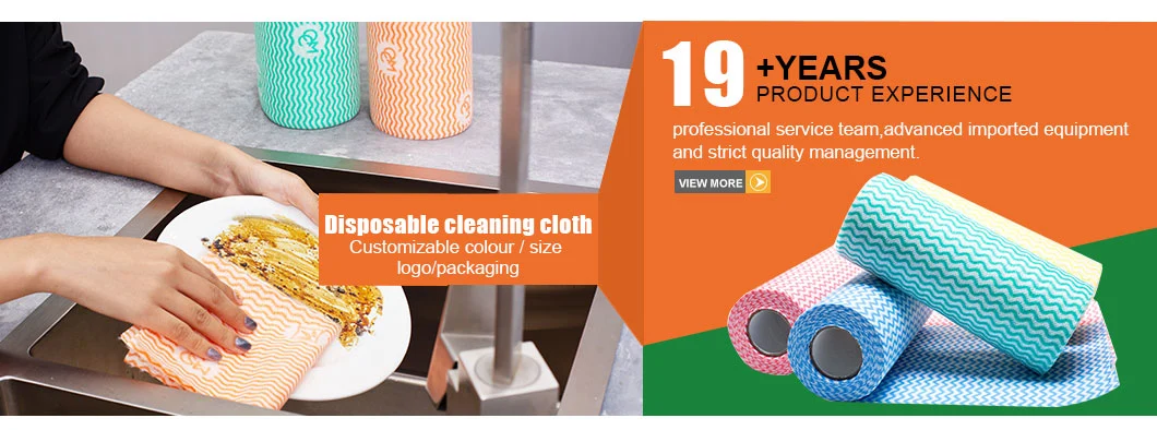 Wholesale Disposable Oil-Absorbent Cleaning Cloth Household Kitchen Washable Dish Washing Cloths Multi-Color Food Safety Dry Wipes