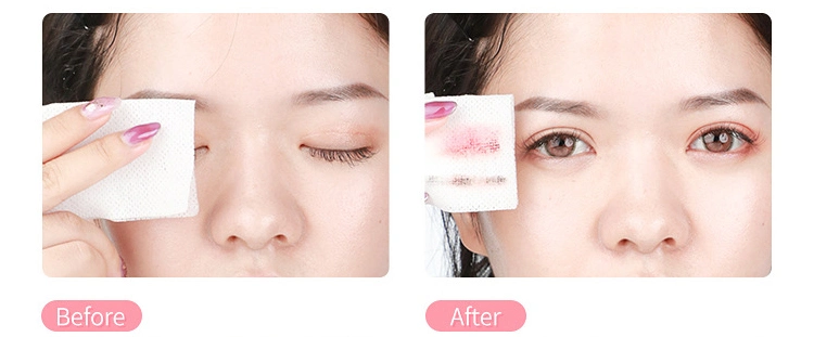 Customized Packaging Private Label Own Logo Disposable Makeup Remove Wet Wipes Mini Facial Cleansing Female Makeup Remover Wipes