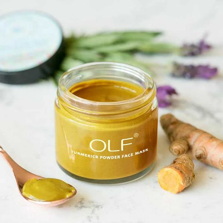 Organic Natural Mud Tumeric Clay Mask for Face