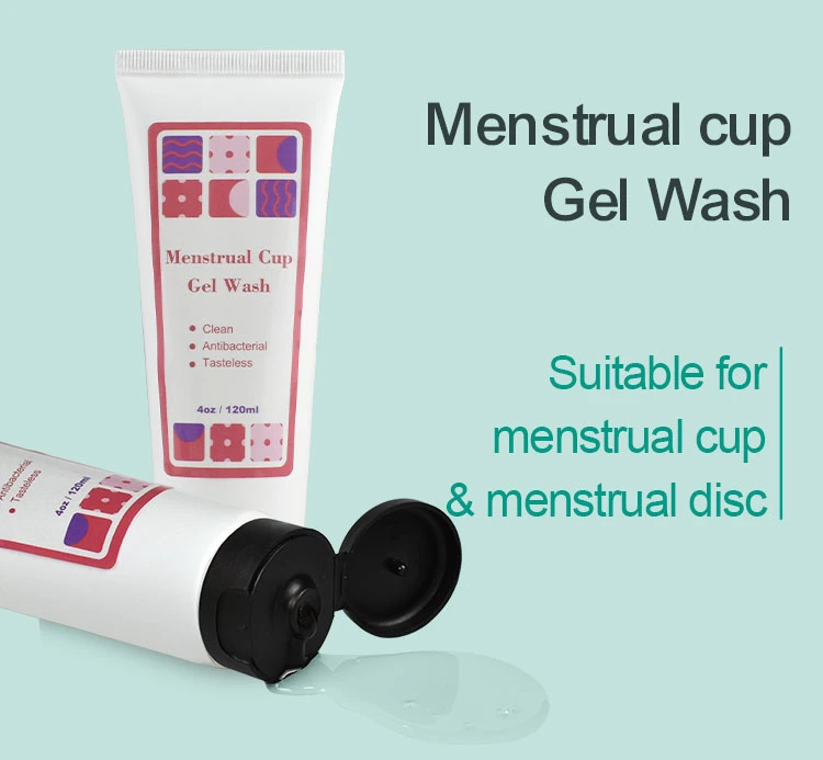 Furuize High Quality Natural Menstrual Cup Gel Cleanser Perfect Match for Your Silicone Menstrual Cup