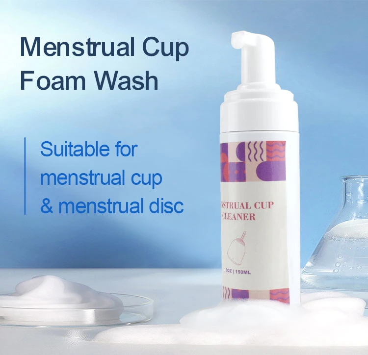 Furuize High Quality Natural Menstrual Cup Gel Cleanser Perfect Match for Your Silicone Menstrual Cup