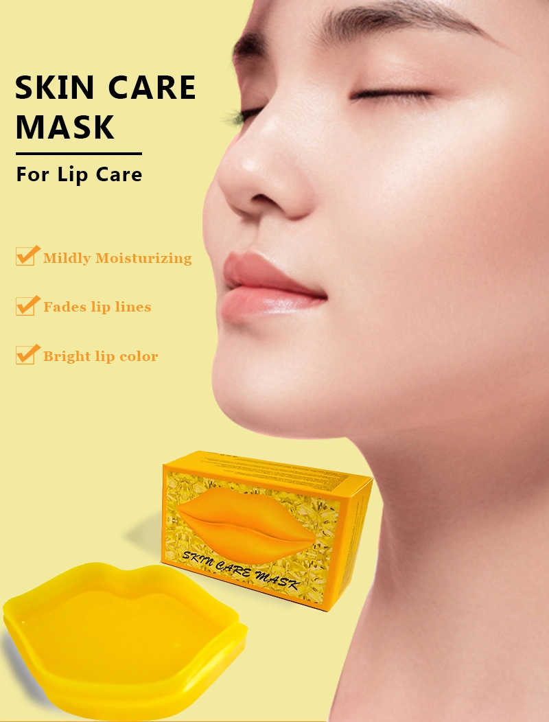 Beauty Cosmetics Skin Care Moisturizing Sleeping Mask Sheet Care Hydrogel Lip Mask