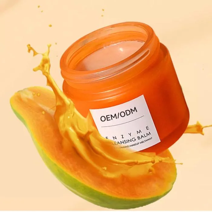 Wholesale OEM ODM Organic Gentle Nourishing Cleanser with Spoon Face Wash Deep Cleansing Balm Custom Logo Makeup Remover Cream