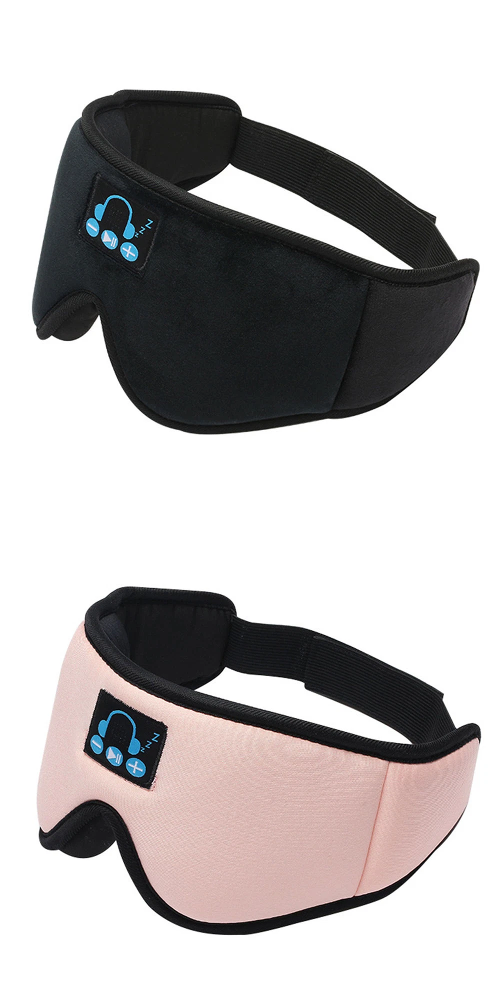 Yr-04 Cheap Soft Travel Bluetooth Wireless Music Sleeping Eye Mask