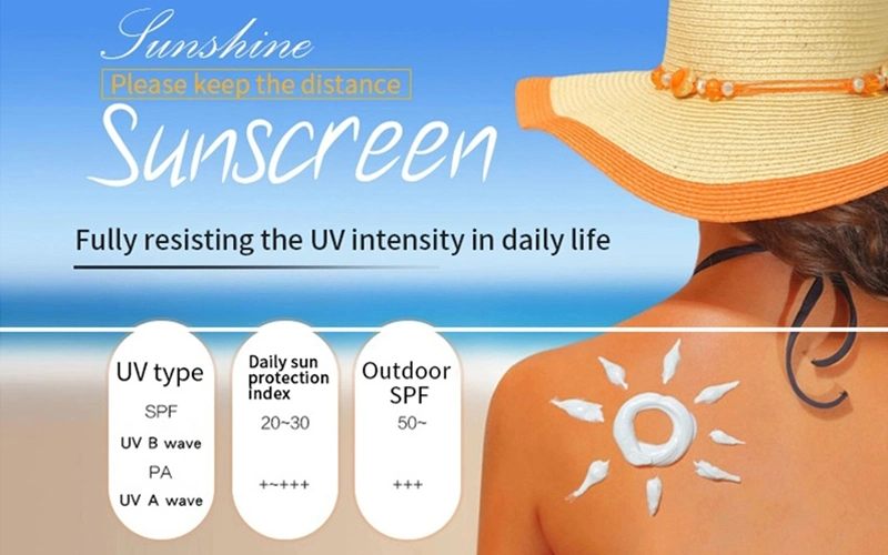 Anti-Oxidant Water Resistant Body Care Sun Screen Lotion with MSDS High Quality