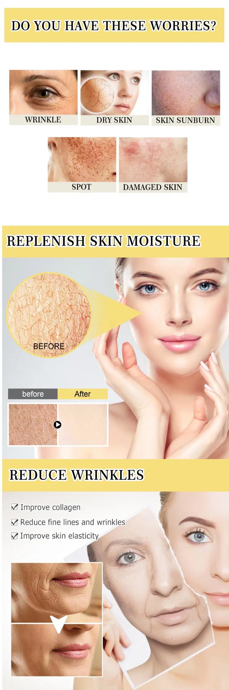 Online Wholesale Ready to Ship Korean Skincare OEM Snail Mucin 92% Serum Collagen Liquid Serum Original Moisturizes Reduces Fine Lines Face Skin Care Cream