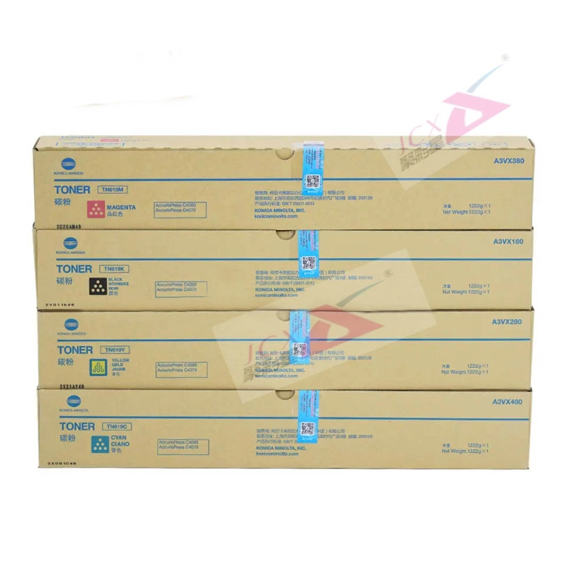 Original Copier Toner Cartridge Tn619 Tn620 for Konica Minolta Bizhub C1070 C1060 C4070 C4080