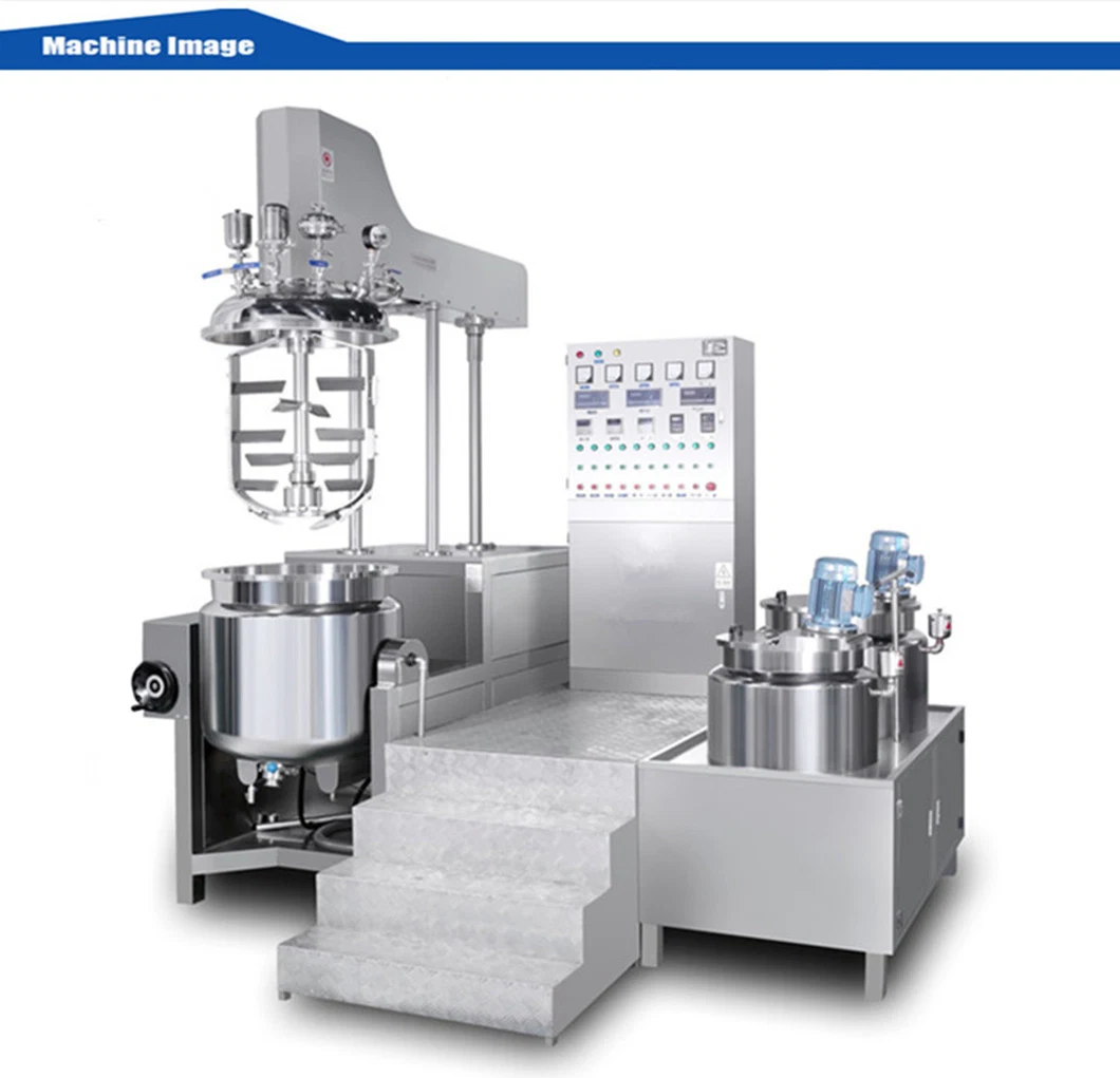 China Manufacturer Small Industrial Lotion Mixer Cosmetic Emulsifying Homogenizer Machine