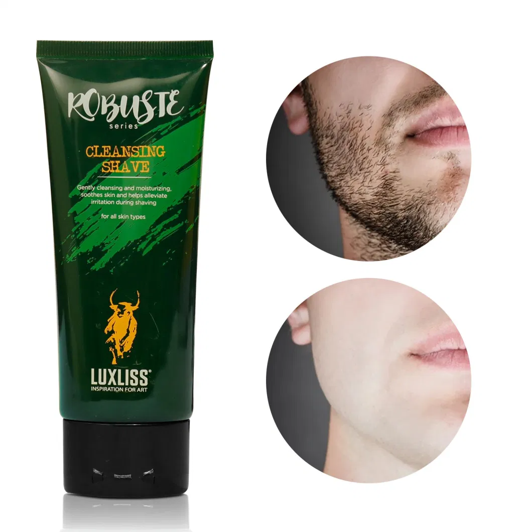 2in1 Deep Purifying Moisturizing Face Mask Cleansing Shave for Men