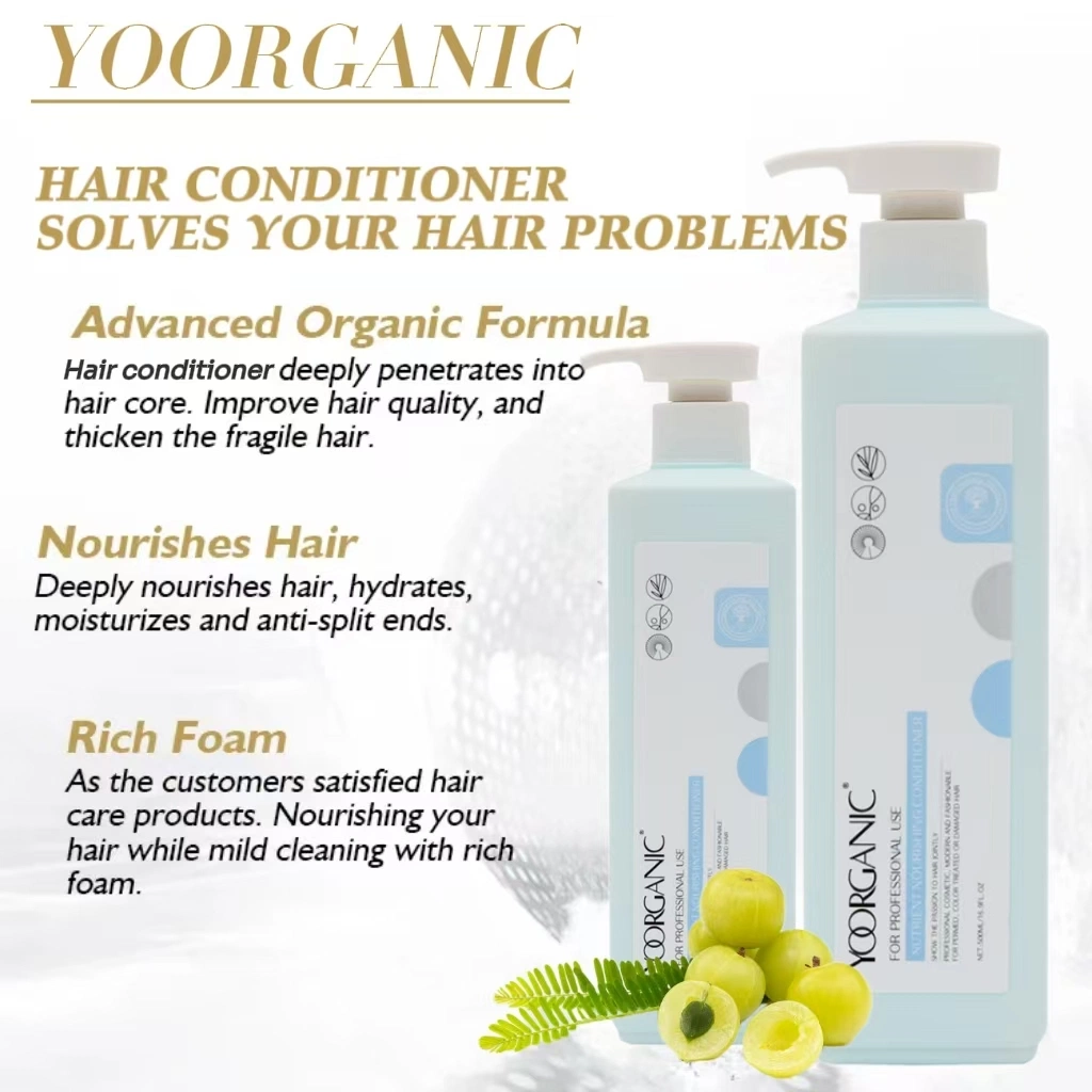 Wholesale Factory Hair Strengthen Organic Shampoo Hair Conditioner for Permed Weak Hair