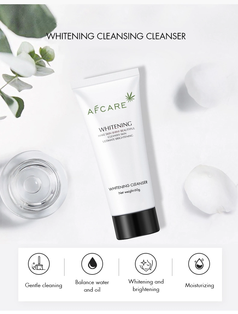 Amino Acid Mild Private Label Cleansing Foam Vc Whitening Cleansing Cleanser