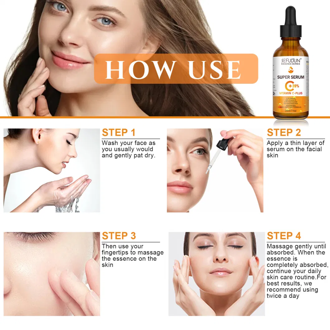 Hydrating Moisturizing Skin Care Firming Super Vc Serum