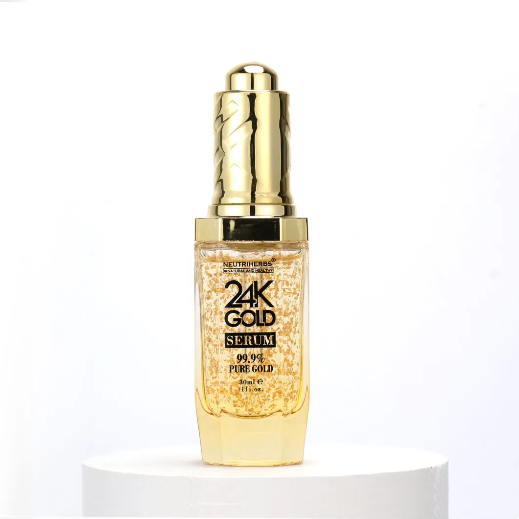 Hot Sale Skin Care Product Rich Hydrating Collagen 24K Gold Facial Serum