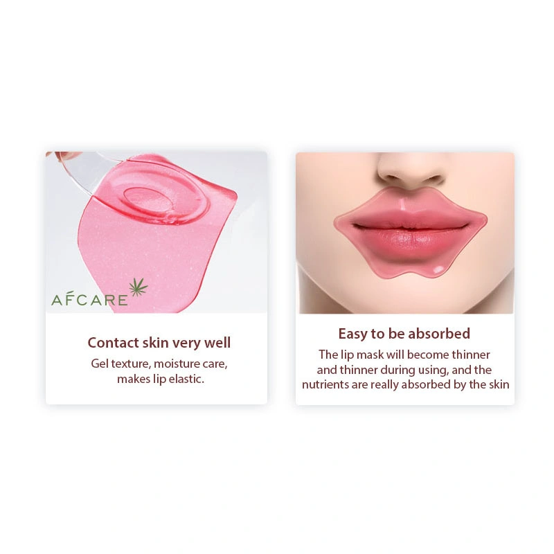 Moist Lip Mask Wholesale High Quality Lip Care Organic Hydrogel Collagen Private Label Lip Mask