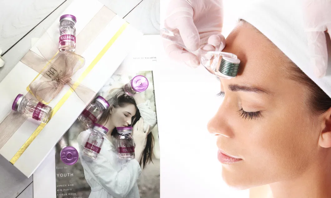 Skin Whitening Brightening 100% Ha Injection Ampoules and Serum for Mesotherapy Solution