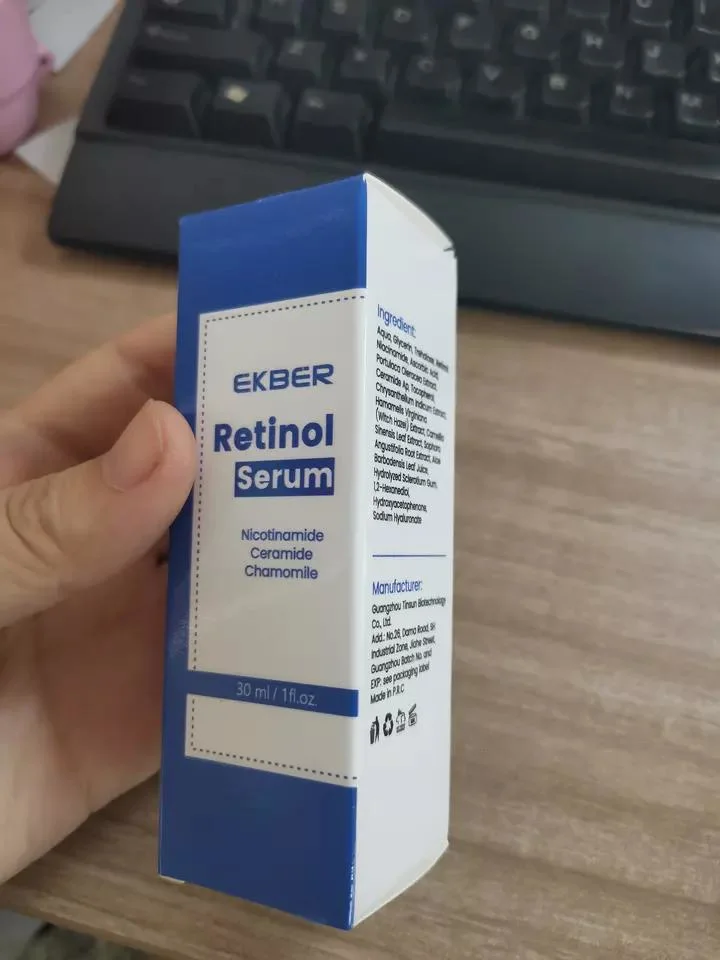 Brightening Beauty Skin Care Pure Organic Retinol Serum 2.5% with Hyaluronic Acid Vitamin C for Face Anti Aging Wrinkles Removal Retinol Serum