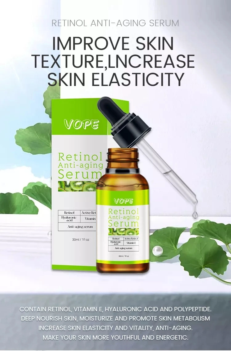 Private Label Anti-Wrinkle and Skin Brightening Retinol Serum