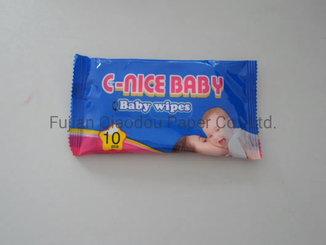 China Manufacturer Daily Use Cleaning Disposable Baby Facial Wet Wipes