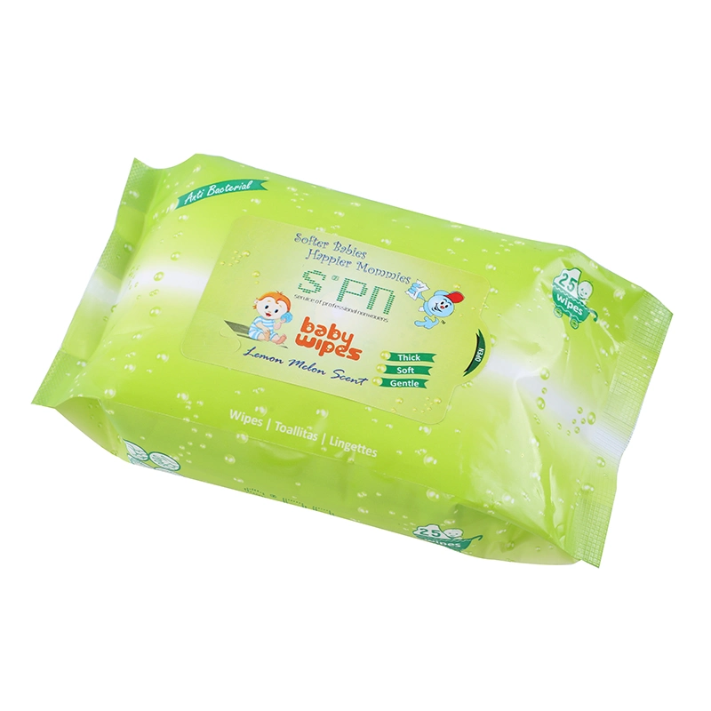 with Aloe Vera Cleaning Wipe Antibacterial Disinfection Wipe Bamboo Biodegradable Soft Cotton Wet Wipe OEM Eco Baby Care Wet Wipe