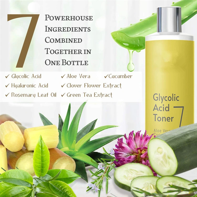 Glycolic Acid Toner for Face Anti Aging Exfoliating Skin Toner