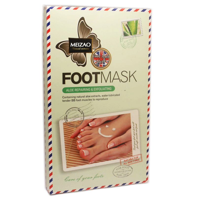 Aloe Repairing &amp; Exfoliating Foot Mask