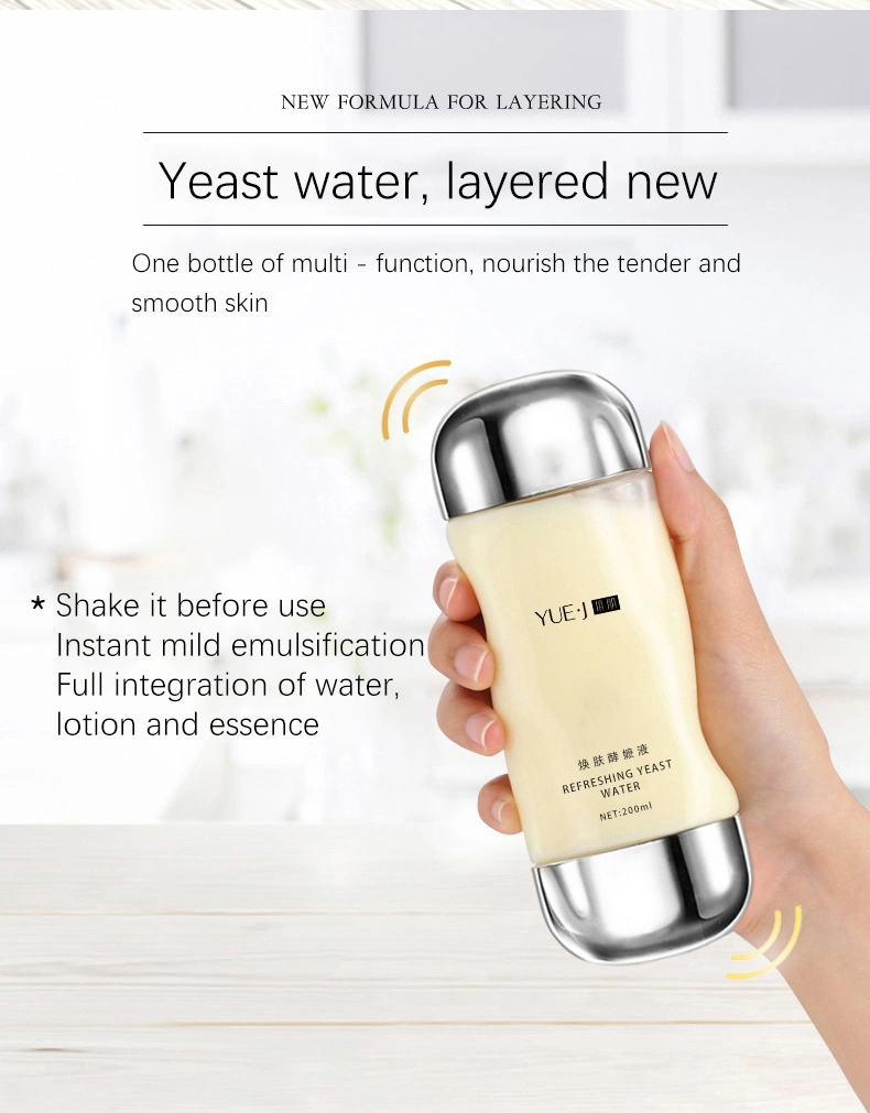 2024 Private Label Anti-Aging Whitening Rejuvenation Yeast Water Skin Care Face Toner