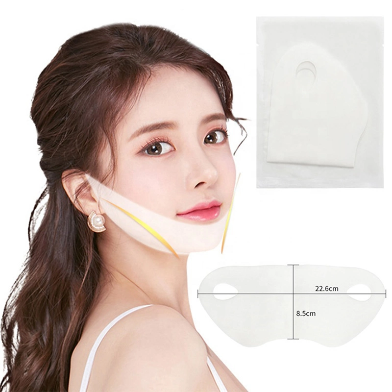 V Line Face Mask Double Chin Reducer Patch Miracle V Shape Firming Slimming Lifting Hydrogel Facial Mask